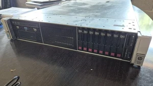 HP Proliant DL380 G9 8SFF 1x Xeon E5-2620 V3 96 GB RAM Rails Server - Picture 1 of 7