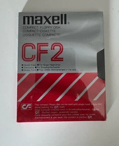 Maxell CF2 Double Sided Compact Floppy Disk Sealed/New - Afbeelding 1 van 2
