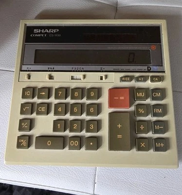 Sharp Calculator Compet CS-1130 - Image 1 of 4