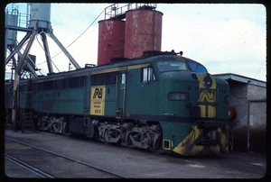Original Schienenrutsche - AN Australian National 966 Adelaide SA 1-1989 - Bild 1 von 1
