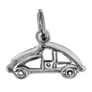 Sterling Silver Motor Car Driver Travel Pendant 925 Jewellery Charm - Picture 1 of 11