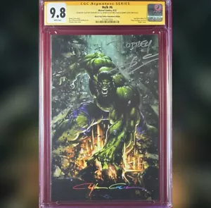 VARIANTE HULK #6 CRAIN VIRGIN CGC 9.8 SS CATES OTTLEY CLAYTON CRAIN INFINITY - Imagen 1 de 1