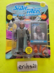 Figura de acción vintage 1993 Star Trek Next Generation Klingon Warrior WORF *NUEVA* - Imagen 1 de 2