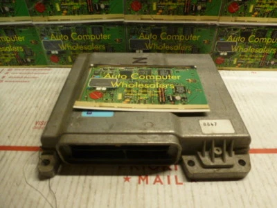 NY300-10 OEM WARRANTY 1988 EAGLE PREMIERE ENGINE CONTROL COMPUTER BRAIN ECM ECU - Image 1 of 2