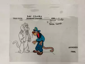 Disney Afternoon TaleSpin Panther Pilots Model Production Cel - Picture 1 of 4