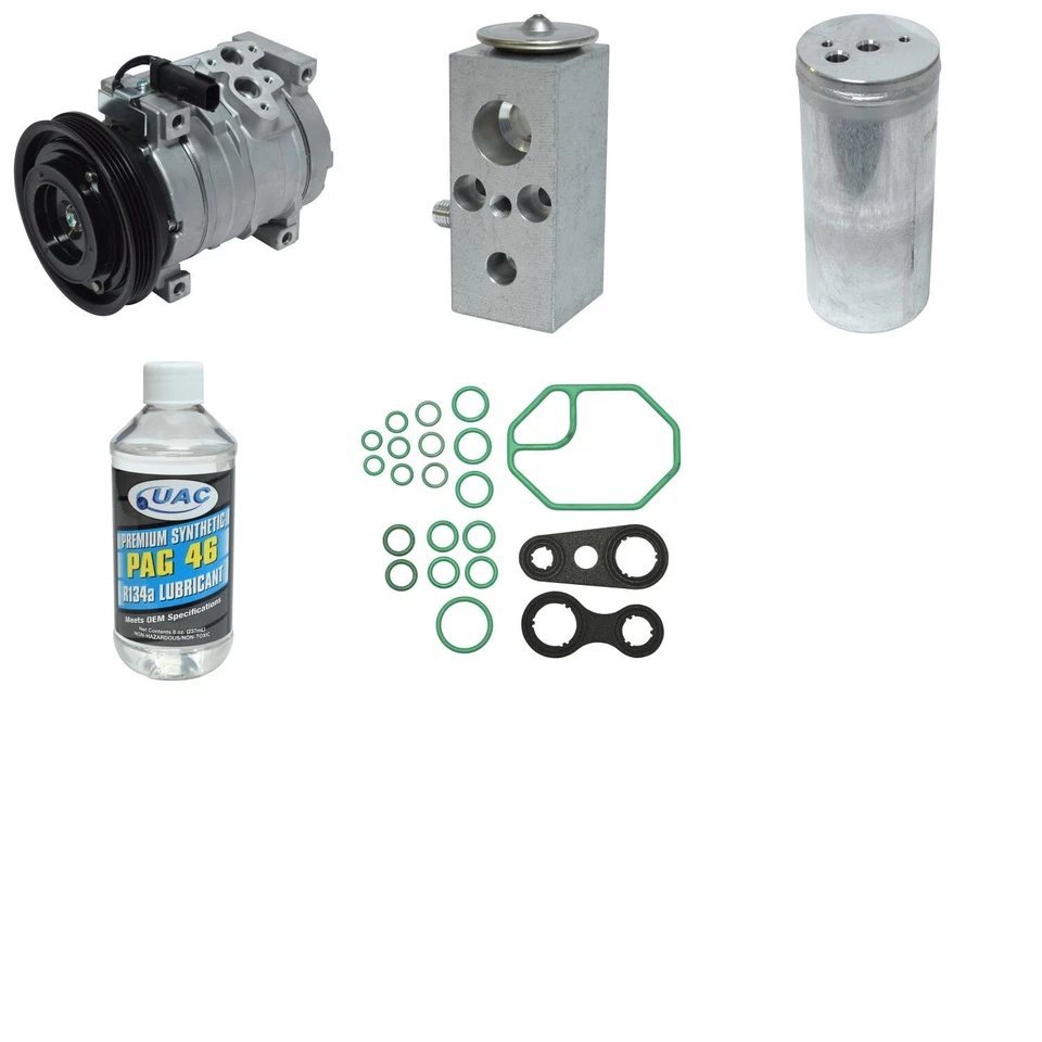 A/C Compressor Kit UAC For 2003-2005 Dodge Neon SRT-4 2.4L L4 DOHC Turbocharged - Image 1 of 1