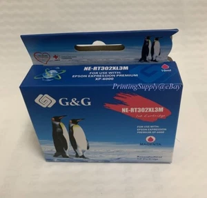 1 oder 5er-Pack High-Yield BKPBKCMY Tinte für Epson 302 XL Expression Premium XP6000 XP6100 - Bild 1 von 7