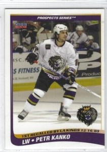 2005-06 Manchester Monarchs (AHL) Series 2 Petr Kanko