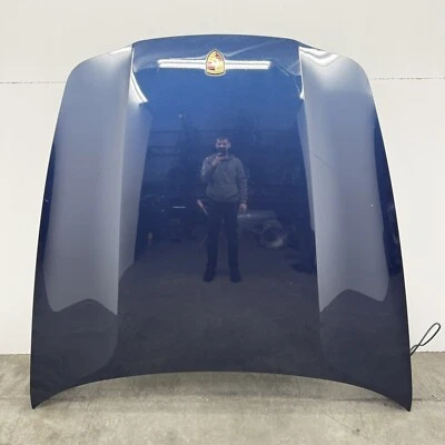 10-16 PANEL CAPÓ COMPLETO PORSCHE PANAMERA 970 CON BISAGRAS AZUL OSCURO METÁLICO OEM Foto 1 de 4