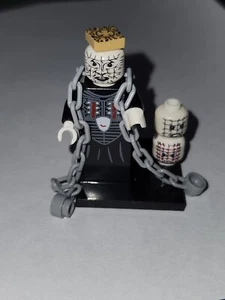 THE NIGHTMARE SOUL TAKER PIN HEAD WITH HIS BOX AND EXTRA HEADS BUILD BLOCK - Picture 1 of 2