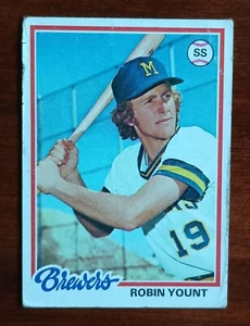 1978 TOPPS #173 ROBIN YOUNT HOF - MILWAUKEE BREWERS - Picture 1 of 4