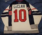LeClair USA Nike Hockey jersey XL. Used. Minor stains. Sewn. 