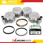 Pistons w/ Rings fit 92-96 2.3L Honda Prelude DOHC with Ring H23A1