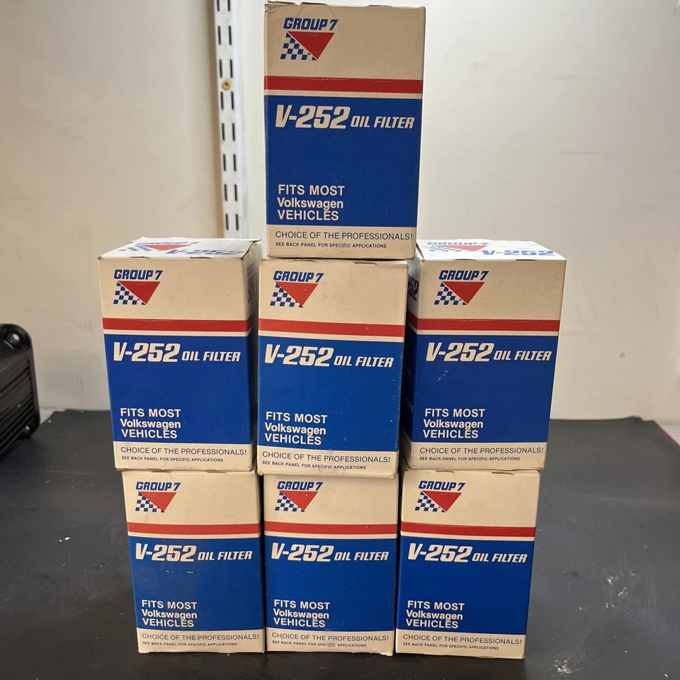 🔥🔥🔥Group 7 V252 масляные фильтры лот из 7 бесплатная доставка 🔥🔥🔥 - Изображение 1 из 4