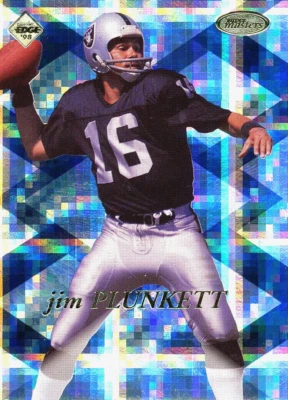 EDGE SUPER-MASTERS Jim Plunkett /2000 RAIDERS Stanford - Image 1 of 2