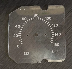 FIAT 127 FONDELLO CONTACHILOMETRI KM/H 160 DIAL ODOMETER - Foto 1 di 2