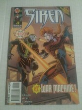 Siren #2 November 1995 Malibu Comics Kanalz West Almond