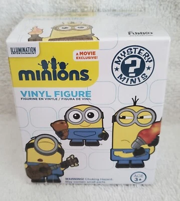 Figura de vinilo exclusiva de la película Funko Minions Mystery Minis sellada Foto 1 de 4