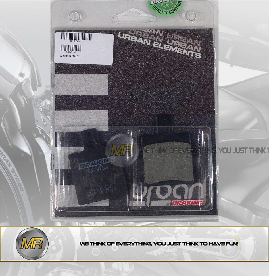 PARA DUCATI 996 S 2001 PASTILHAS DE FREIO TRASEIRAS FRENAGEM SEMI METÁLICA - Imagem 1 de 1