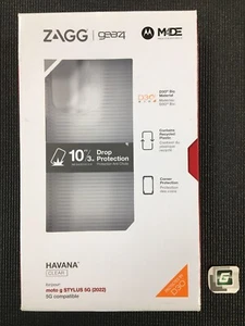NEU ORIGINAL ZAGG Gear4 Havanna Hülle für Moto G STYLUS 5G (2022) KLAR - Bild 1 von 4