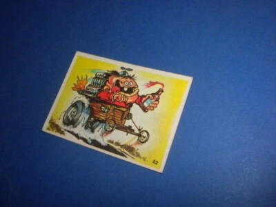 ODD RODS Donruss sticker #42 related Odder Fantastic 1969-1973 - Image 1 of 4