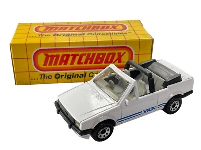 Matchbox 1985 MB 17 Escort Cabriolet como nuevo en caja ♤50 Foto 1 de 4