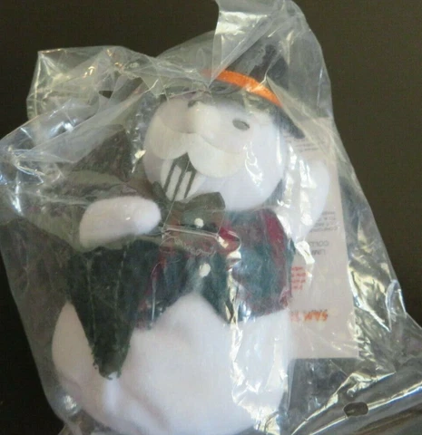 NWT Sam the Snowman Rudolph Island of Misfit Toys CVS Stuffins Plush Keychain Cover
