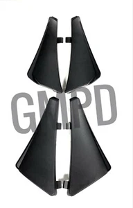 2020-25 Corvette C8 Front & Rear Splash Guards in Black GM OEM 84263457 84263453 - Picture 1 of 7