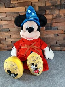 Build A Bear 90th Anniversary Mickey Mouse Plush Fantasia Sorcerer Outfit