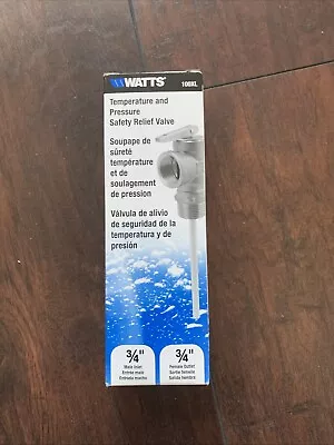 Watts 3/4" 100XL-4M7 Temperature and Pressure Safety Relief Valve - Image 1 of 4