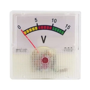 DC15V Analog Panel Meter DC0-15V Voltmeter Voltage Guage Electric Accessories - Bild 1 von 8