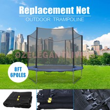 New Replacement Outdoor Trampoline Safety Net Enclosure 8ft 10ft 12ft 14ft 16ft