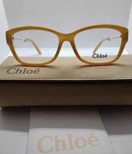 Chloé Damen Brillengestell & Etui NEU Modell CE 2636L 278 Farbe Sand - Bild 1 von 13