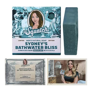 Dr. Squatch Sydney Sweeney Bathwater Bar Soap LE 5000 - IN HAND - Picture 1 of 12
