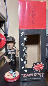 TRAVIS SCOTT RARE BOBBLEHEAD HOUSTON ROCKETS LIMITED TO 3,000 New In Box - Picture 1 of 10