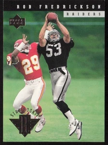 1994 Upper Deck Rob Fredrickson #30 Rookie Los Angeles Raiders - Picture 1 of 2