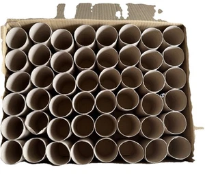 Toilet Roll Tubes Qty 48 Great For Arts & Crafts, Seedlings Free UK P&P - Picture 1 of 2