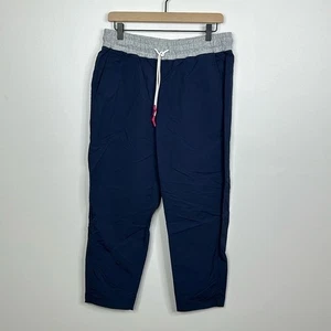 Pantalones deportivos Calme by Johnny Was Mix de nailon azul marino pierna cónica para mujer talla L - Imagen 1 de 7