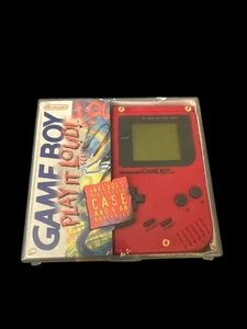Nintendo Gameboy, Play it Loud, rot in Box, getestet und funktionsfähig, Zahlen stimmen überein - Bild 1 von 11