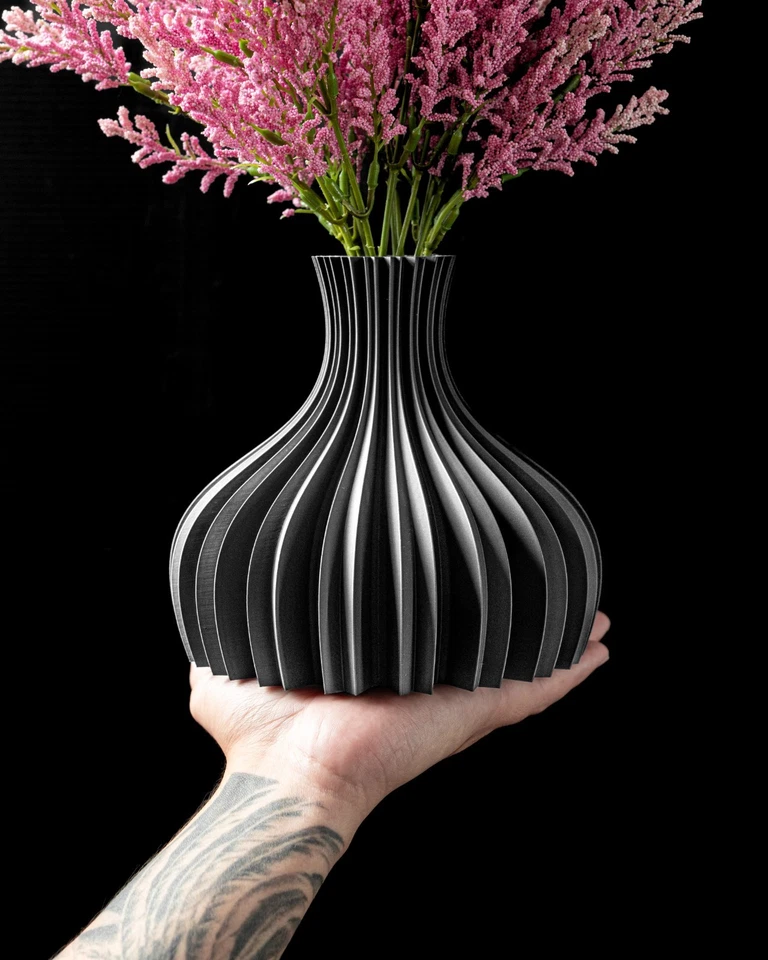 Blumenvase Tischvase Dekovase Trockenblumen Vase 5 Größen 10 Farben Modern 170 - Bild 1 von 4