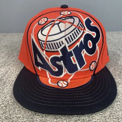 New Era Houston Astros Retro Logo 9FIFTY Gorra Snapback Naranja Verde MLB Foto 1 de 4