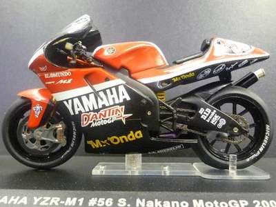 1/24 Yamaha YZR-M1 Shinichi Nakano YAMAHA YZR M1 #56 2003 Moto GP ixo - Photo 1/4