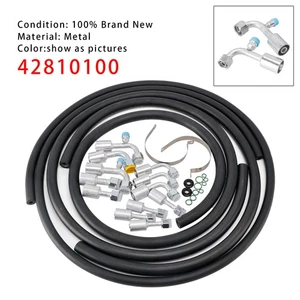 42810100 A/C Hose & Fitting Kit AN6/AN8/AN10 Hoses, Straight & 90° Fittings🚗 - Picture 1 of 12