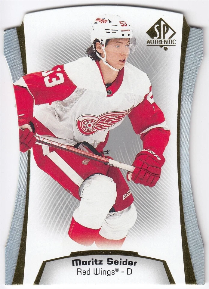 2021-22 Upper Deck SP Authentic Die-Cuts MORITZ SEIDER DC-19 Detroit RC Rookie - Image 1 of 1
