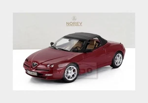 1:18 NOREV Alfa Romeo Spider Cariolet 1999 Red NV187854 - Foto 1 di 2