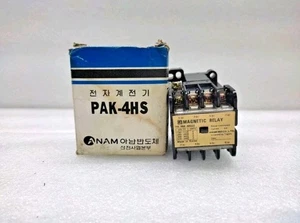 Anam PAK-4HS22 Magnetic Relay 6A 115V 60Hz Made in Korea 🆕 - Picture 1 of 13