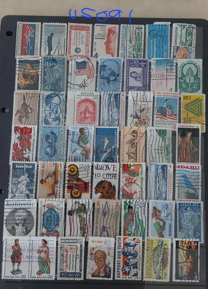 United States (USA) Commemorative Selection - Used (US091) - Image 1 of 1