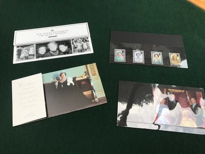 Estampillas conmemorativas de Royal Mail de la Reina Madre Foto 1 de 3