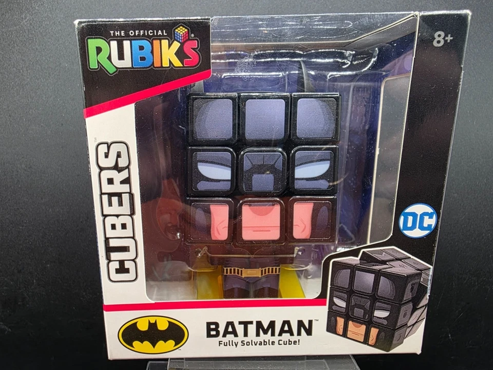 Cubo rompecabezas Rubiks Batman totalmente solucionable para edades 8+ Foto 1 de 4