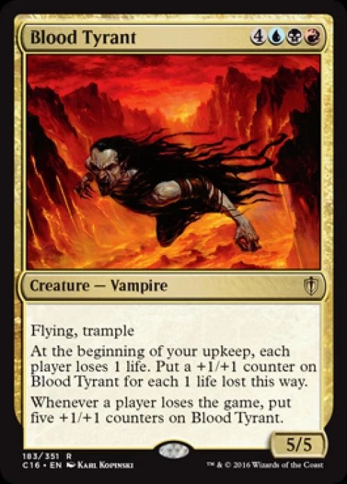 Blood Tyrant - Light Play MTG Commander 2016 Edition - Image 1 of 1